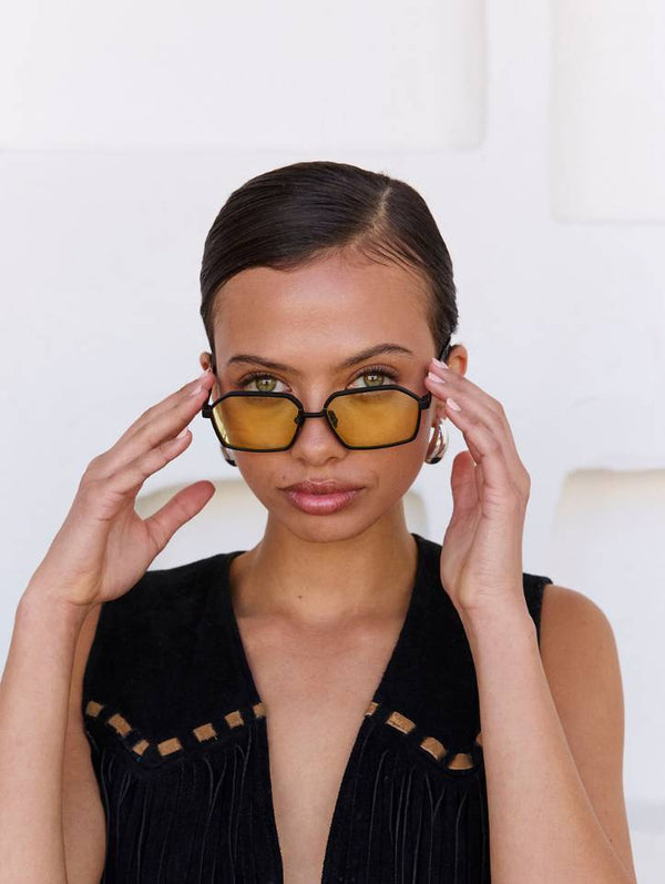 X Wyld Blue / Wylder / Matt Black Acetate & Yellow Lens - Shade Files